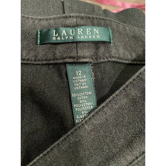 Lauren by Ralph lauren grey straight skirt size 12 - Picture 3 of 3